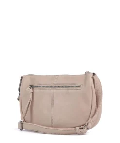 Take A Smile Umhängetasche Schafsleder beige