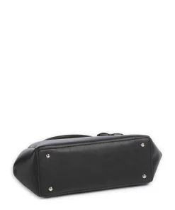 Talent Handtasche Lederimitat schwarz