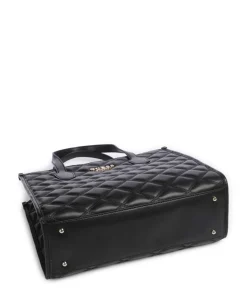 Tamsin Handtasche Lederimitat schwarz