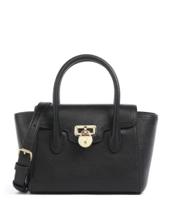 Tanner Small Umhängetasche genarbtes Rindsleder schwarz