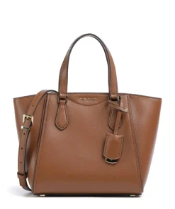 Taryn Handtasche genarbtes Rindsleder braun