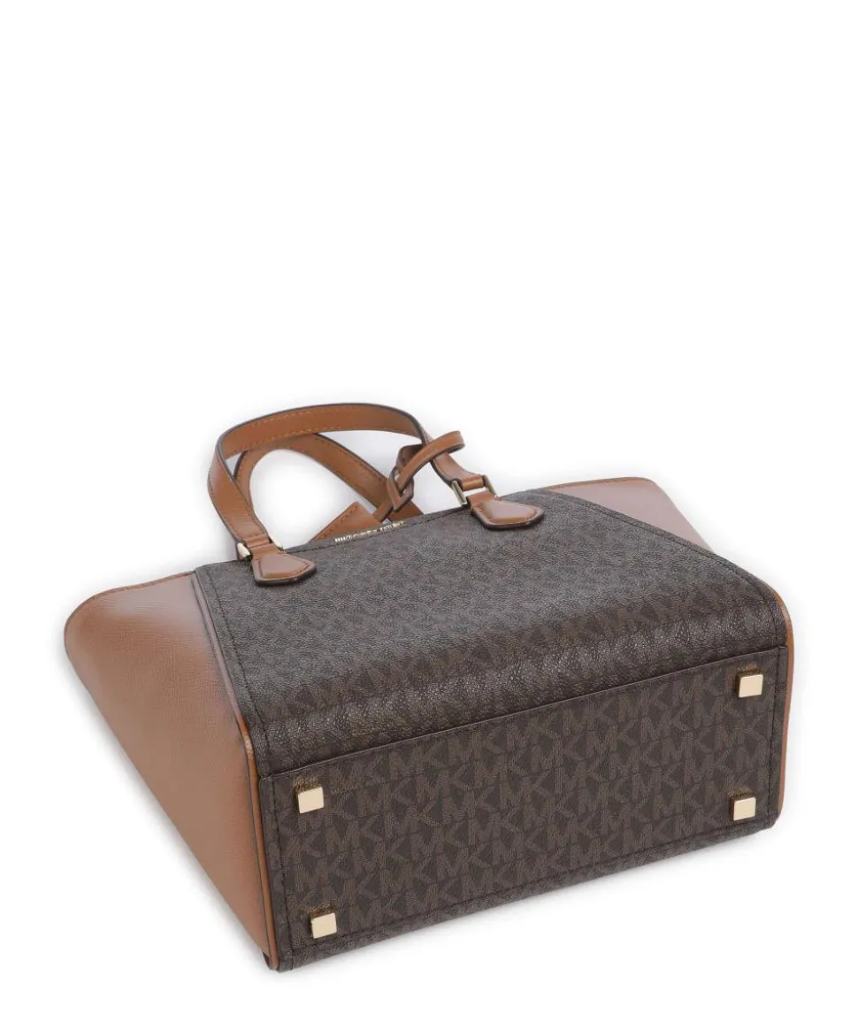 Taryn Handtasche Lederimitat braun