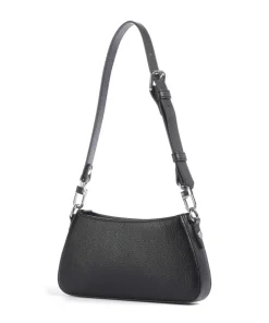 Tasha Grain Schultertasche Lederimitat schwarz