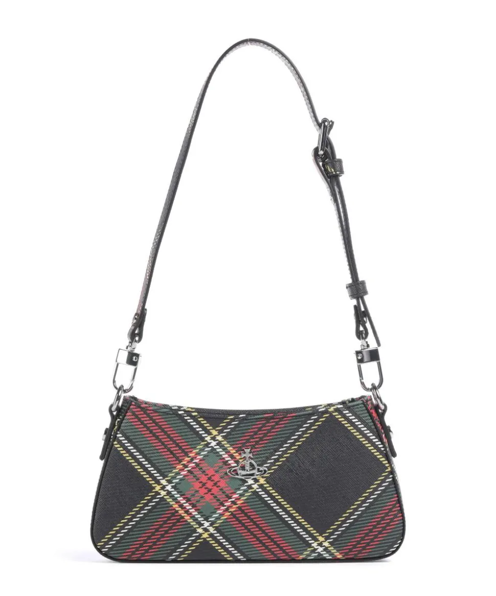 Tasha Saffiano Printed Schultertasche Lederimitat mehrfarbig