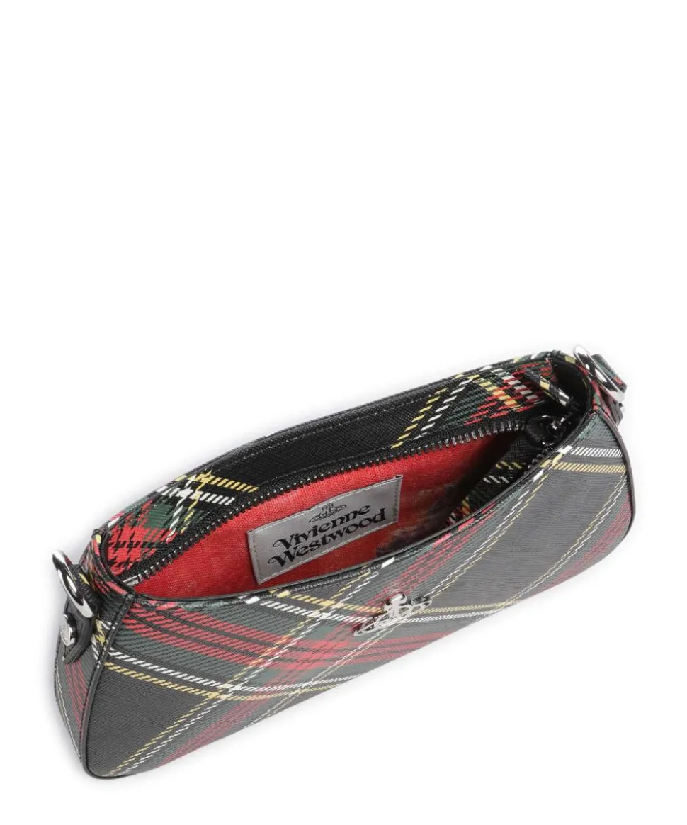 Tasha Saffiano Printed Schultertasche Lederimitat mehrfarbig