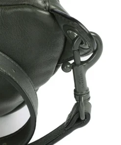 Tavia Sheep Natural Gürteltasche genarbtes Rindsleder dunkelgrün