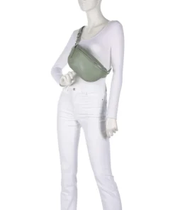 Tavia Sheep Natural Gürteltasche Schafsleder graugrün