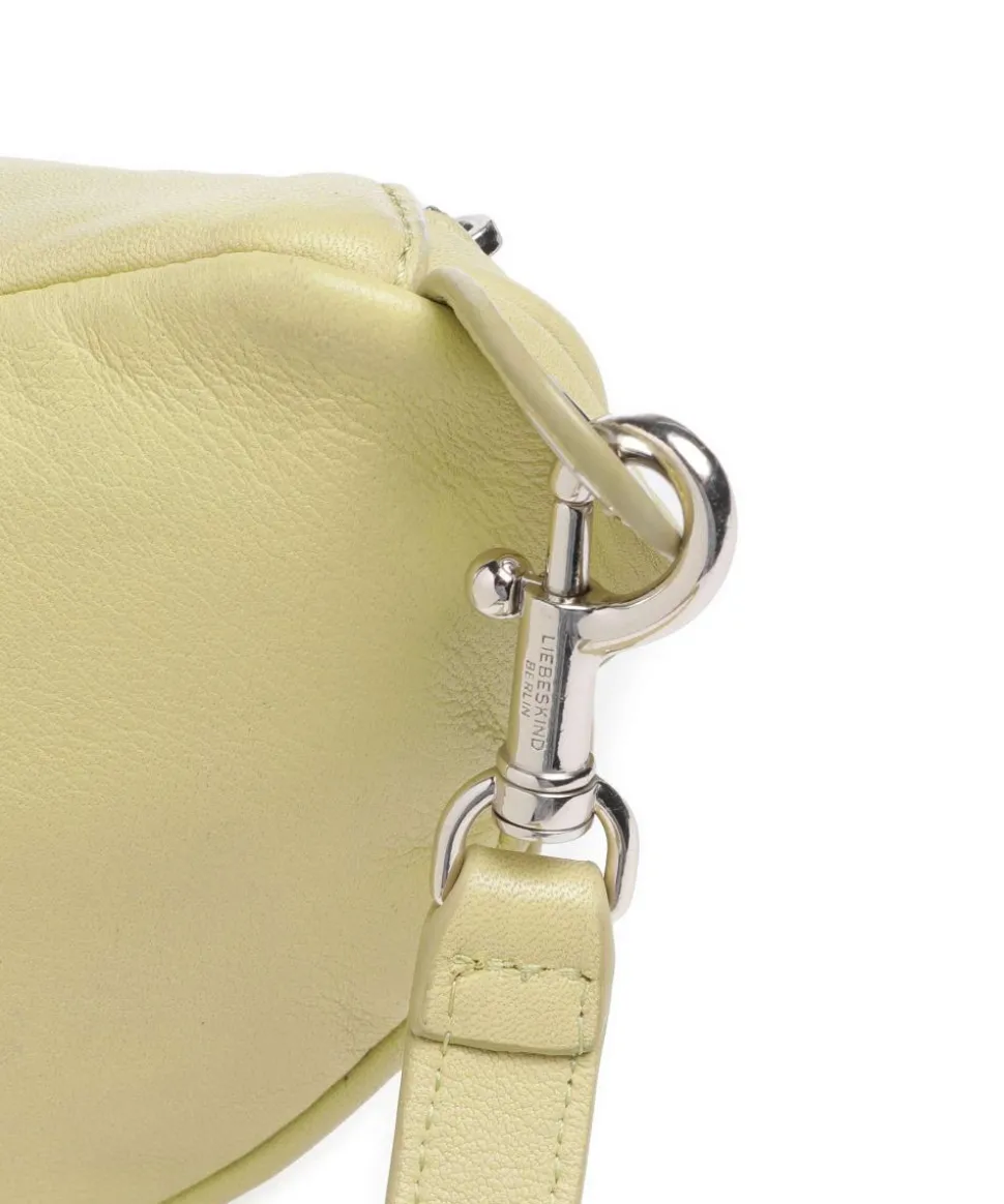 Tavia Sheep Natural Gürteltasche genarbtes Rindsleder gelbgrün