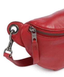 Tavia Sheep Natural M Gürteltasche Schafsleder dunkelrot