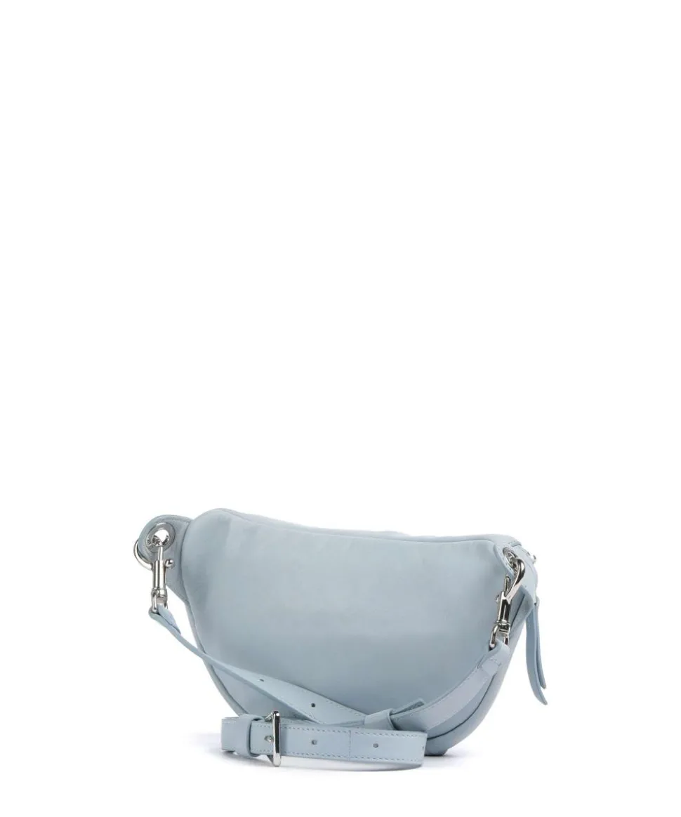 Tavia Sheep Natural M Gürteltasche Schafsleder hellblau