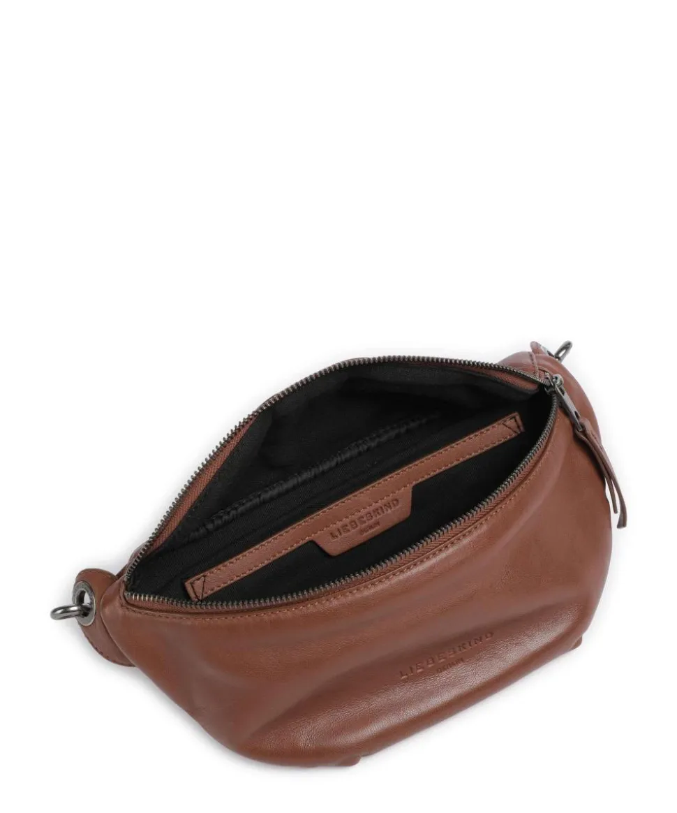 Tavia Sheep Natural M Gürteltasche Schafsleder dunkelbraun