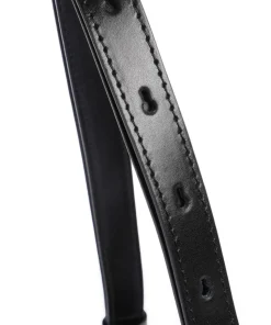 Taya S Schultertasche Kalbsleder schwarz