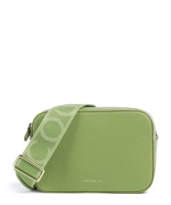 Tebe Umhängetasche genarbtes Leder grün