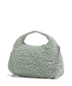 Teddy Dandy Handtasche Kunstfell grün