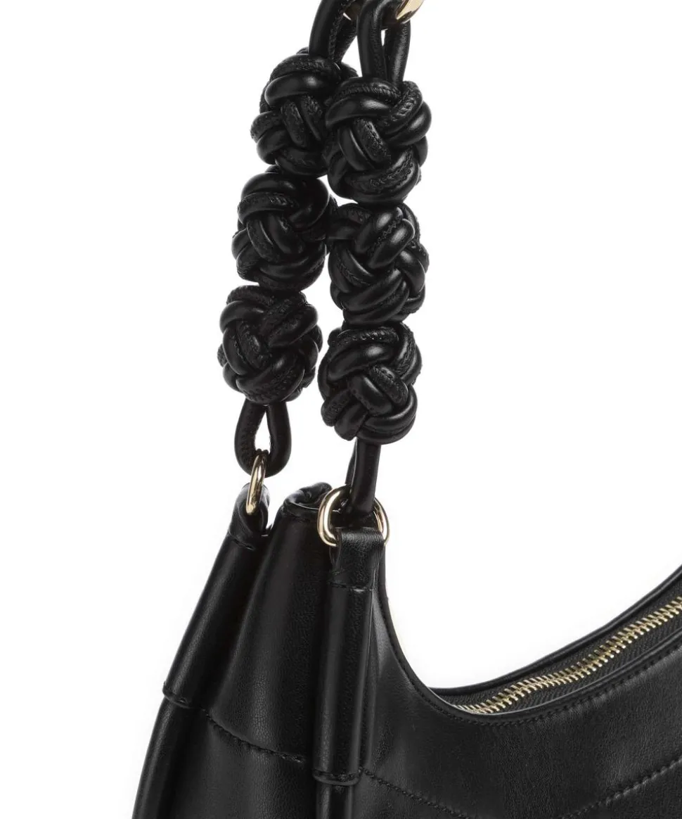 Tender Schultertasche Lederimitat schwarz