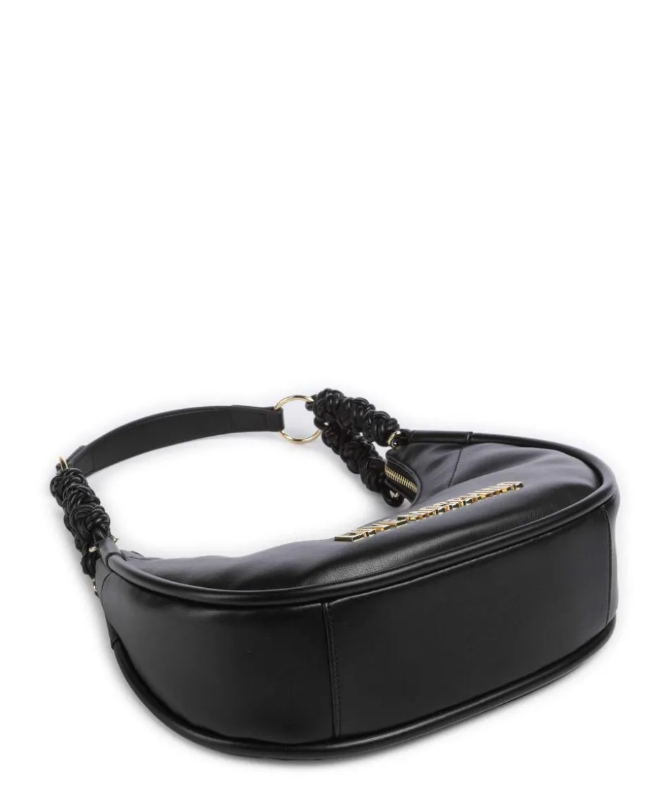 Tender Schultertasche Lederimitat schwarz