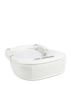 Tender Schultertasche Lederimitat weiß