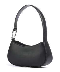 Terrah Schultertasche Lederimitat schwarz