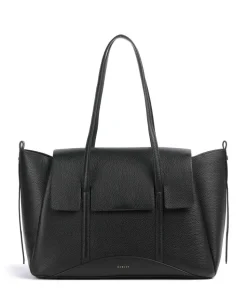 The Chancery Large Shopper genarbtes Rindsleder schwarz
