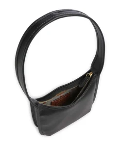 The Coach Originals Curve Schultertasche fein genarbtes Leder schwarz