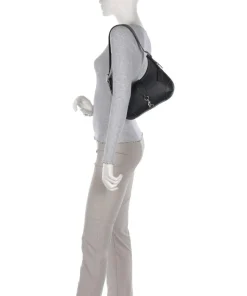 The Coach Originals Hamptons Schultertasche Rindsleder schwarz