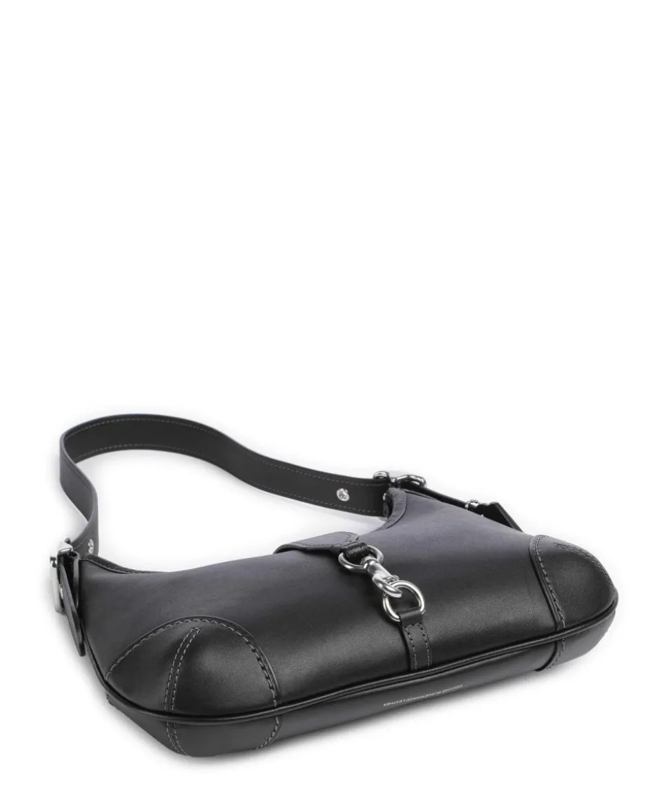 The Coach Originals Hamptons Schultertasche Rindsleder schwarz