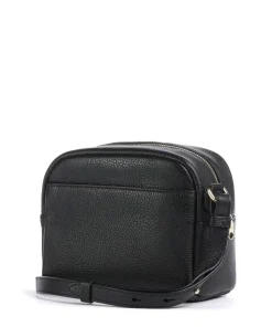 The Daily Umhängetasche genarbtes Rindsleder schwarz