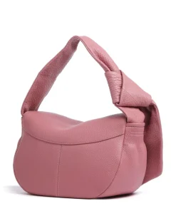 The Grove Schultertasche genarbtes Rindsleder pink