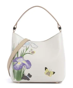 The Rhs Collection Umhängetasche Rindsleder elfenbein