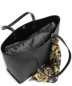 Thelma Classic Shopper Lederimitat schwarz