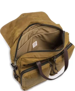 Tin Cloth 24 Hour Aktentasche 15″ Baumwolle ocker