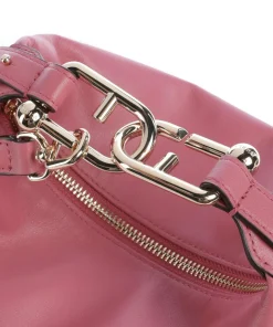 Tonie Mini Handtasche fein genarbtes Leder pink