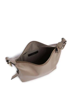Tonie Mini Handtasche fein genarbtes Leder beige