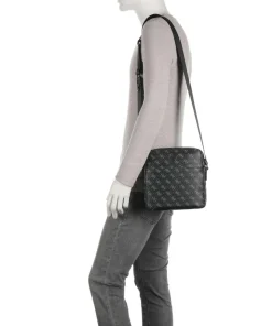 Torino Eco Umhängetasche Lederimitat schwarz