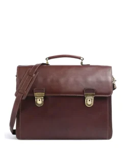 Toscana Aktentasche 15″ Leder braun