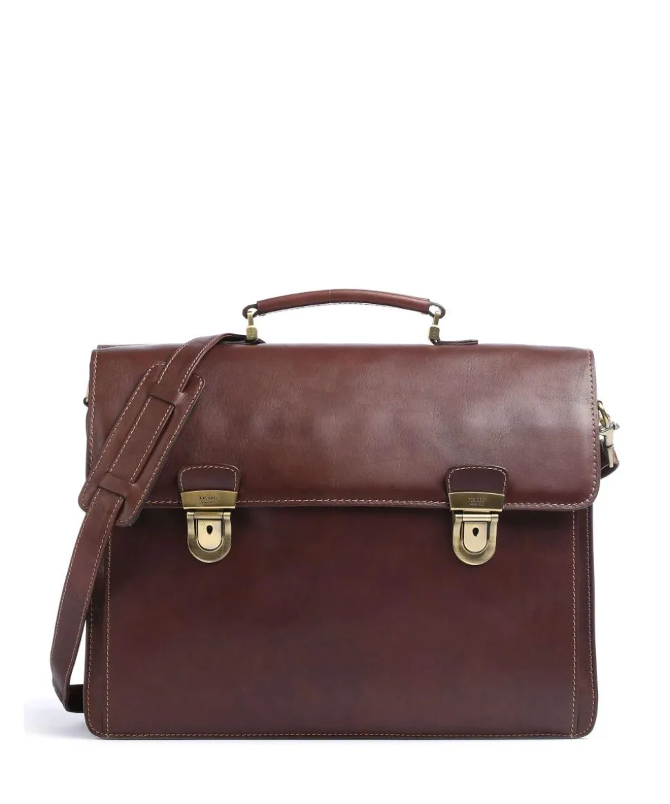 Toscana Aktentasche 15″ Leder braun