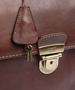 Toscana Aktentasche 15″ Leder braun