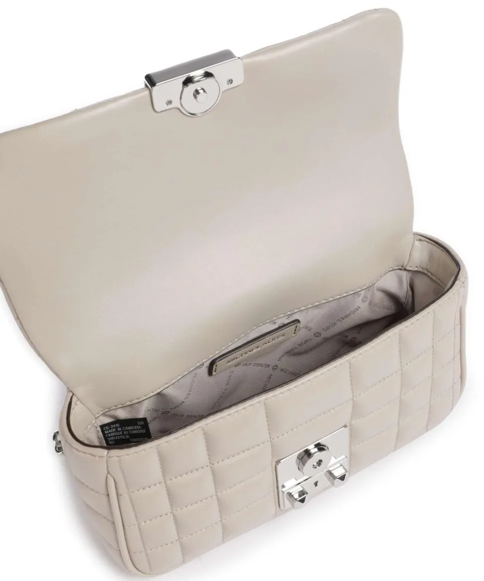 Tribeca Small Schultertasche Lammleder sand