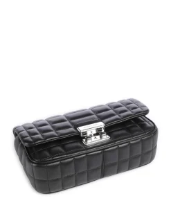 Tribeca Small Schultertasche Lammleder schwarz