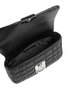 Tribeca Small Schultertasche Lammleder schwarz