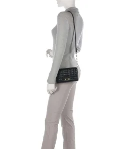 Tribeca Umhängetasche Lammleder schwarz