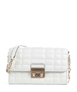 Tribeca Umhängetasche Lammleder weiß