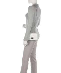 Tribeca Umhängetasche Lammleder weiß