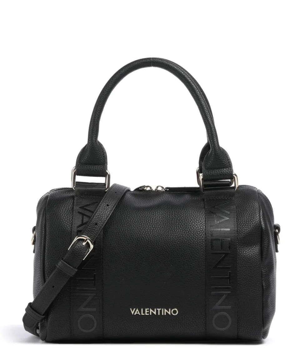 Twig Re Handtasche Lederimitat schwarz