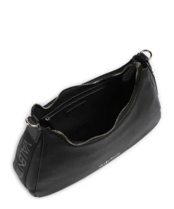 Twig Re Schultertasche Lederimitat schwarz