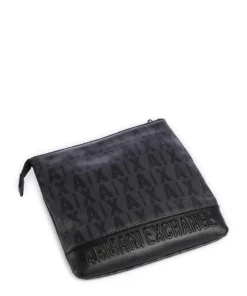 Umhängetasche Baumwolle, Polyurethane schwarz