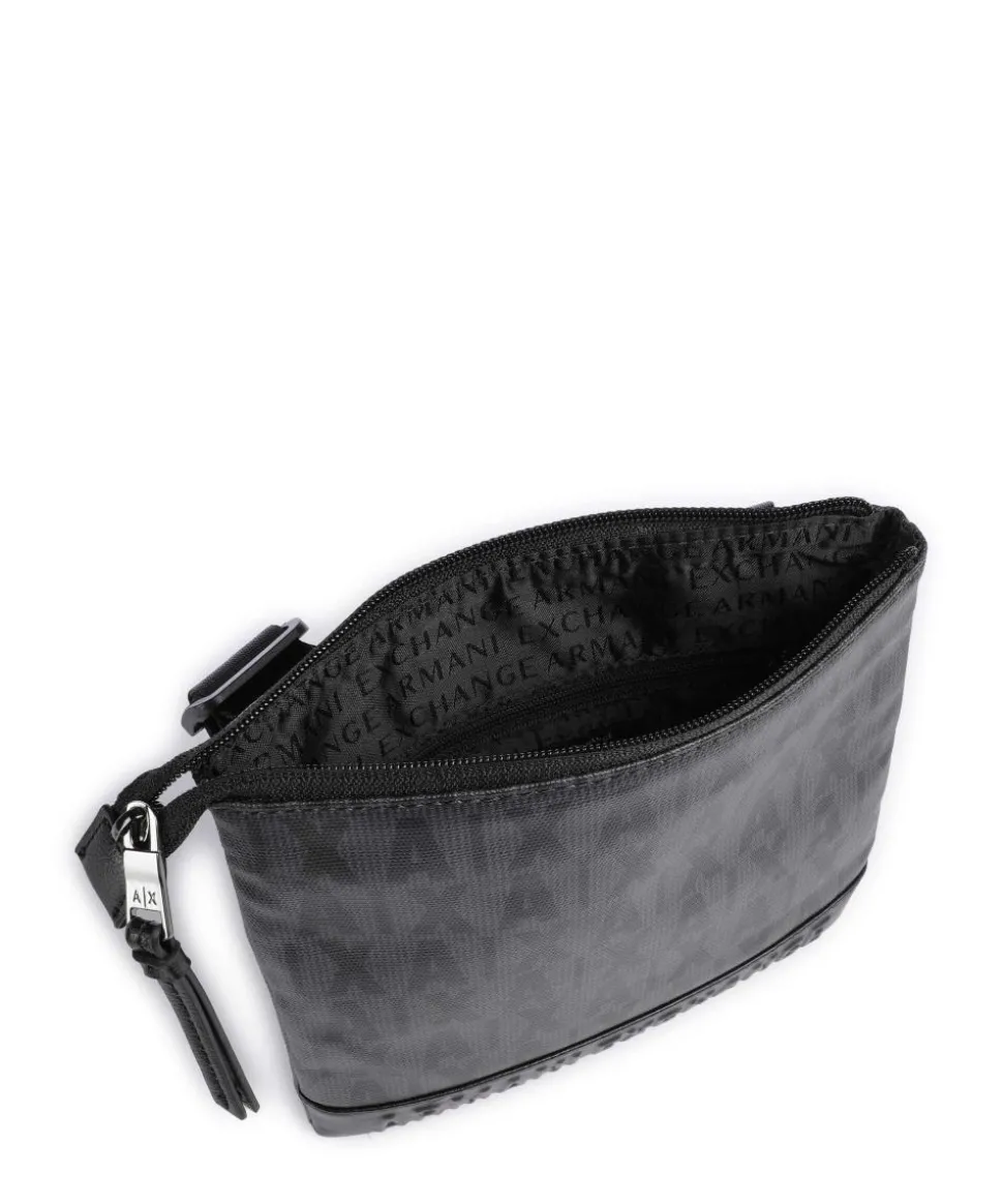 Umhängetasche Baumwolle, Polyurethane schwarz