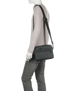 Umhängetasche Canvas schwarz