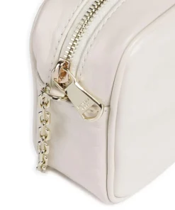 Umhängetasche fein genarbtes Kalbsleder elfenbein