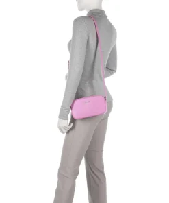 Umhängetasche fein genarbtes Kalbsleder rosa